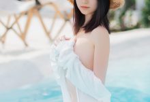 年年nnian - 夏日限定泳池[17P-87M]-秀人美女