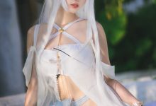 周叽是可爱兔兔 NO.013 - 白金泳装[23P／339MB]-秀人美女