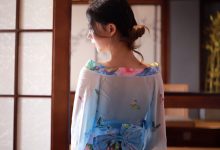 抖娘利世 水蓝和服 [30P-46.9MB]-秀人美女