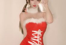 斗鱼米线线sama写真 - 圣诞特辑 [39P]-秀人美女