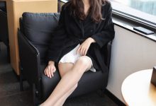 丝慕写真 SM406 芝芝《百褶裙经典穿搭》-秀人美女