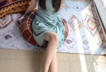丝慕写真 特写集 TX024 熙熙《阳台玩丝的熙熙》-秀人美女