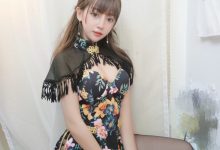 过期米线线喵 – 披肩小洋装-秀人美女