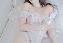 过期米线线喵 – 连体围裙-秀人美女