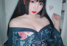 二次元美女古川kagura - 浴衣 [42P4V-240MB]-秀人美女