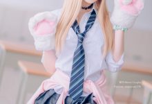 霜月shimo NO.041 - 金发制服[8P／125MB]-秀人美女