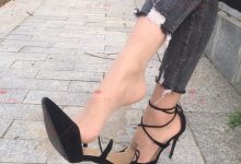 丝月神 005 牛仔裤细带高跟肉[91P／68.2MB]-秀人美女