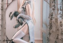 白易子教主：纤细身躯藏有胸猛好欧派 穹妹旗袍 [22P]-秀人美女