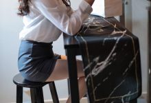 丝慕写真 SM070 天天一元 花姐《在阳台的夜晚》-秀人美女