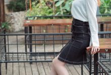 [IESS异思趣向] 2018.12.16 丝享家382：紫紫 - 紫紫知性灰丝 [90P]-秀人美女