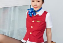 [妖精社] 2020.06.26 T2017 《美琪老师傅-空姐》 [38/251M]-秀人美女