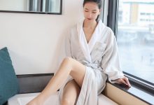 丝慕写真 SM410 茗茗《法兰绒浴袍》-秀人美女