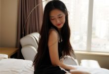 丝慕写真 双双《双双小黑裙》 [66P]-秀人美女