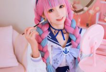 绮太郎_Kitaro - aqua 湊阿库娅 [25P-299MB]-秀人美女