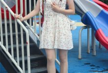 初夏女神 NO.050 双双 公园游玩[221P+1V／7.29GB]-秀人美女