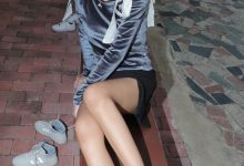 Pary摄影 NO.028 新模极品女神丽丽首发.长廊展示38码美脚[105P／404MB]-秀人美女