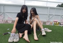 Pary摄影 NO.035 表妹与小芳拍完美脚拍食物去[91P／153MB]-秀人美女