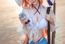 菌烨tako - 春田泳装 [9P-41MB]-秀人美女