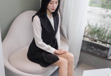 丝慕写真 SM433 天天一元 模特:紫宁《绫肤色连裤袜》-秀人美女