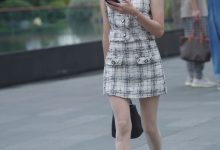 都市丽人港味格子套装小姐姐【168P-1.91G】-秀人美女