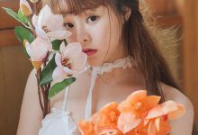 [BoLoLi波萝社]新刊 2017.07.24 BOL90 柳侑绮 白纱少女与花 [25+1P]-秀人美女