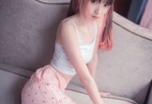 风之领域写真 NO.025 粉白条纹小可爱 [50P/218M]-秀人美女