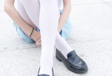 风之领域写真 NO.028 蓝色梦幻白丝 [50P/182M]-秀人美女