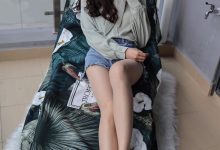 丝慕写真 SM058  佳佳《佳佳的牛仔热裤》 [61P]-秀人美女