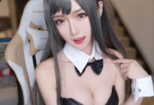 樱岛麻衣美女cos黑丝长腿性感写真-秀人美女