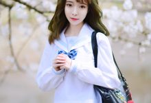 Fushii_海堂 - NO.09 樱花树下 [41P-267MB]-秀人美女