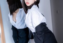 蓝小沂KiKi NO.11 OL黑丝 [42P731M]-秀人美女