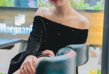 袜涩写真 VOL.034 暖暖黑色小礼服 [48P／417MB]-秀人美女