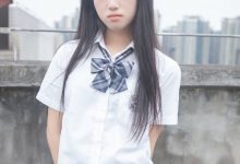 [MSLASS]梦丝女神 2021.06.21 王娇娇 天台JK少女 [64P-408MB]-秀人美女