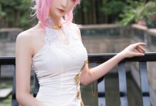 南宫 NO.005 八重樱旗袍 [25P-312MB]-秀人美女