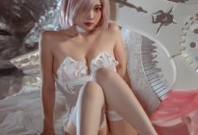 二佐Nisa – fate玛修婚纱[40P／621MB]-秀人美女