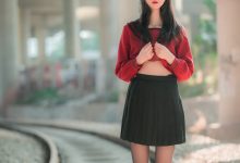 西瓜少女 NO.013 – 铁轨成片 [47P-721MB]-秀人美女