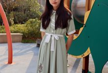 初夏女神 NO.002 雪糕 法式复古连衣裙搭36码白皮鞋[102P+1V-6.32GB]-秀人美女