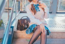 雪晴Astra (雪晴嘟嘟) Vol.036 JK夕阳 [25P-356MB]-秀人美女