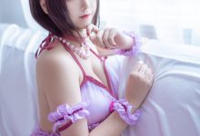 蜜汁猫裘 NO.004 加藤惠睡衣 [14P-173MB]-秀人美女