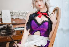 蜜汁猫裘 NO.041 贞德女仆 [40P-438MB]-秀人美女