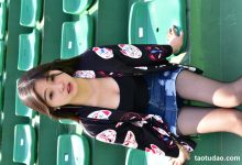 大生模拍 NO.248 操场牛仔裙黑丝[25P／337MB]-秀人美女