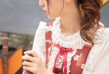 [MSLASS梦丝女神] 2019.10.27 玥玥《白色洛丽塔》[71P-459MB]-秀人美女