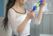 [电喵女神] 灵唯 马尾 [114P+1V-1.35G]-秀人美女