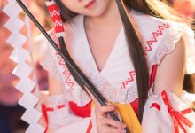 楚楚子w - NO.84 博丽灵梦 [12P-150MB]-秀人美女