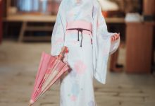 晕崽 - NO.11 和服蕾姆 [46P-629MB]-秀人美女