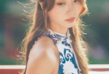 黑川 NO.056 青花旗袍[33P-318MB]-秀人美女