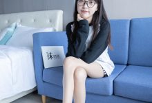 [BoBoSocks袜啵啵]NO.015 稚予-阿迪板鞋、白色短棉袜、肉丝[135P+1V／3.05GB]-秀人美女