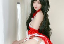 小仓千代w NO.017 - 红色圣诞礼物裙[23P／62.3MB]-秀人美女