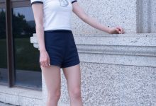 [BoBoSocks袜啵啵]NO.028 小米-运动鞋、白棉袜、裸足[133P+1V／6.50GB]-秀人美女