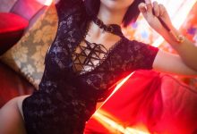 PINK RIBBON - Uuuha Mood_Black [115P+1V-3.8GB]-秀人美女